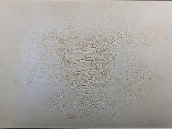 Alberto Burri, Cretto Bianco 1971. Acquaforte e acquatinta