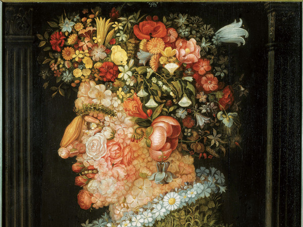 Giuseppe Arcimboldo, La Primavera, 1555-1560 circa, Olio su tavola, 56.5 x 68 cm, Monaco di Baviera, Bayerische Staatsgemäldesammlungen