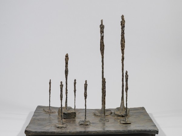 Alberto Giacometti, La Clairière, 1950 (FILEminimizer). Bronze, 58,7 x 65,3 x 52,5 cm. Fondation Giacometti, Paris <br />