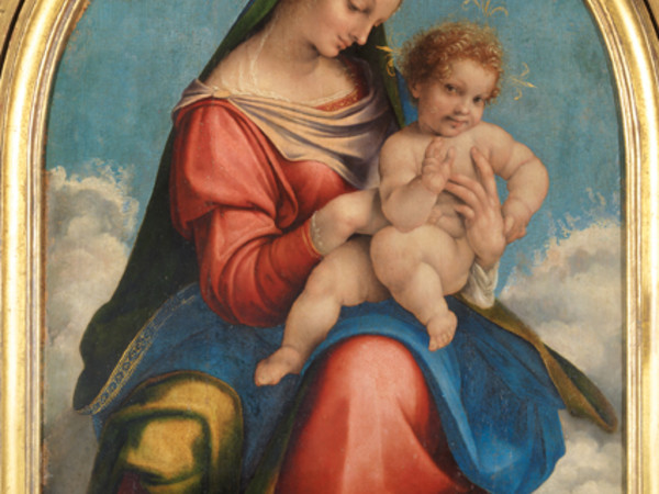 Cesare da Sesto, Madonna con il Bambino, 1523, tavola, cm 88 x 65. Milano, Museo d’Arte Antica del Castello Sforzesco, Pinacoteca