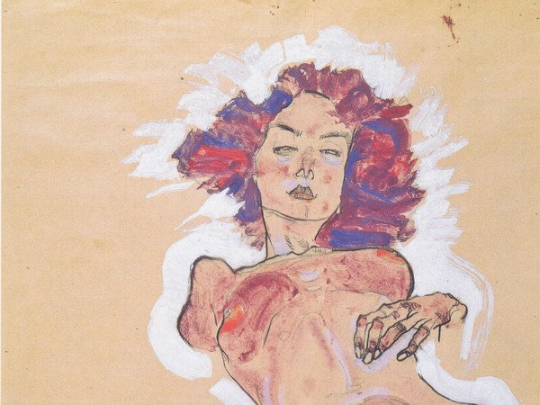 Egon Schiele, Nudo femminile, 1910