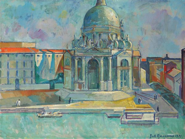 Juti Ravenna, Chiesa della Salute, 1928, 54,5x73 cm.