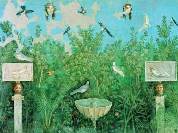 Casa del Bracciale d'Oro, affresco. Intonaco dipinto, età giulio-claudia. Pompei, Casa del Bracciale d’Oro. Su concessione del Ministero dei beni e delle attività culturali e del turismo: Soprintendenza Speciale per Pompei, Ercolano e Stabia