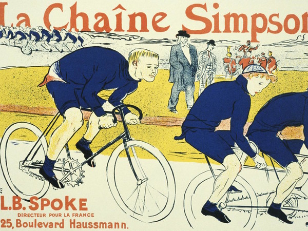 Henri de Toulouse-Lautrec, La chaine Simpson, 1896 litografia a colori, manifesto