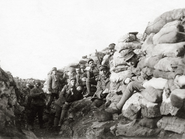Trincea italiana a quota 65, 10 gennaio 1916, Cave di Selz a Ronchi dei Legionari (Gorizia)