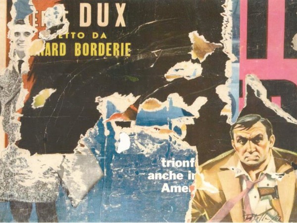 Mimmo Rotella, Dux, 1962