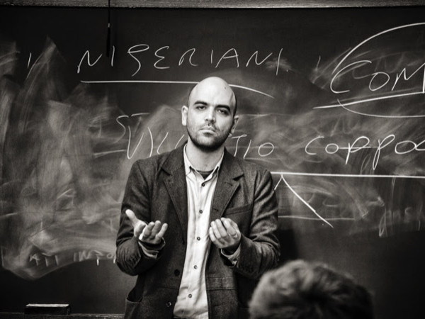 Lia Pasqualino, Roberto Saviano, Princeton, 2014