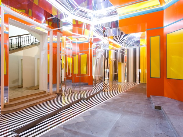  Daniel Buren, Museo MADRE, Napoli