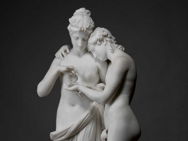 Antonio Canova, Amore e Psiche stanti, 1803, Marmo, 49.5 х 150 x 60 cm | Foto: © Alexander Koksharov, San Pietroburgo, Museo Statale Ermitage, 2019