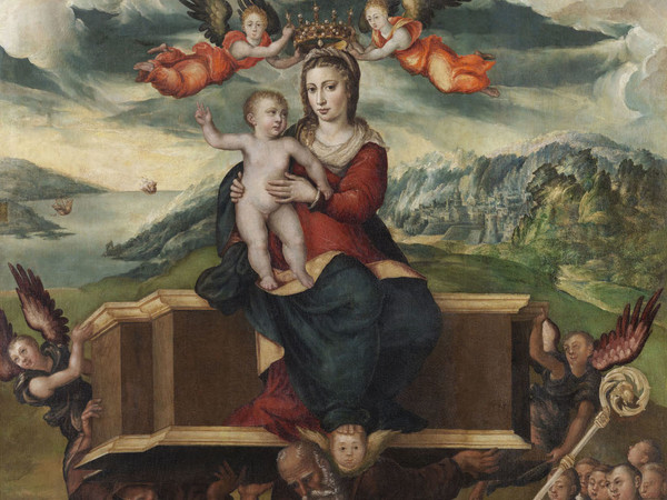 Sofonisba Anguissola, Madonna dell'Itria (part.)