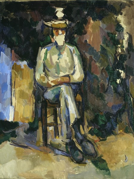 Paul Cézanne, Il giardiniere Vallier, 1904-1906 ca., Olio su tela, cm 65 x 54, Fondazione Collezione E.G. Bührle, Zurigo