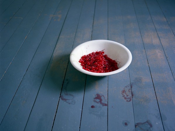 Cig Harvey, Bowl of Cherries, Rockport, Maine, 2007. Stampa cromogenica, 71x71 cm.