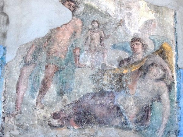 Arianna e Teseo, Villa Arianna, Parco Archeologico di Pompei