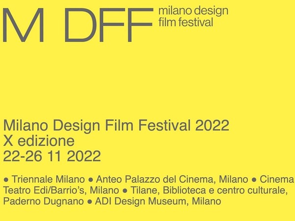 Milano Design Film Festival 2022. X Edizione