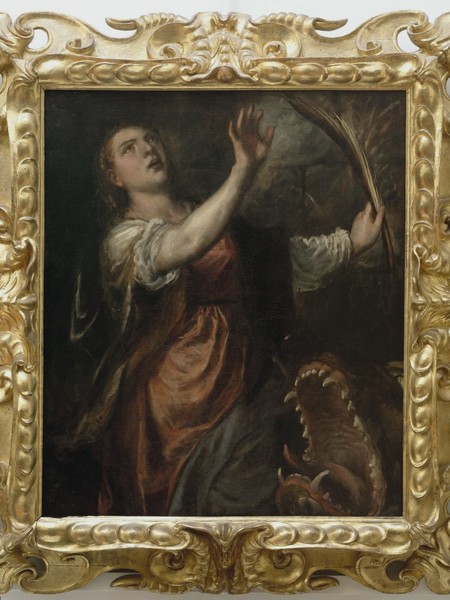 Tiziano, Santa Margherita, Museo degli Uffizi, Firenze