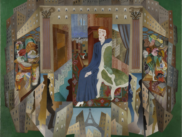 Léopold Survage, Il Barone di Oettingen, 1917 Olio su tela, 200 x 235 cm Centre Pompidou, Parigi