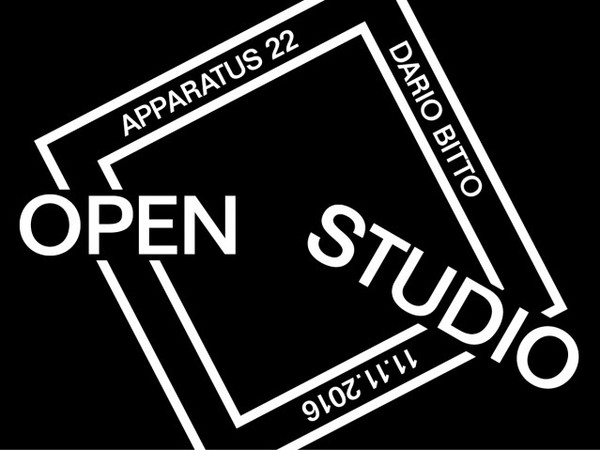 Open Studio | Apparatus 22 - Dario Bitto