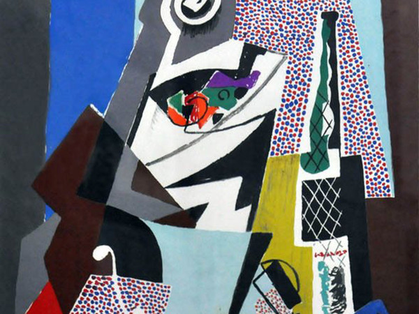 Gino Severini, Senza titolo, litografia, cm. 56,5x41,5