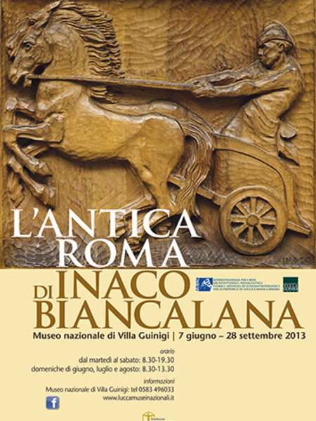 L'antica Roma di Inaco Biancalana, Museo nazionale di Villa Guinigi, Lucca
