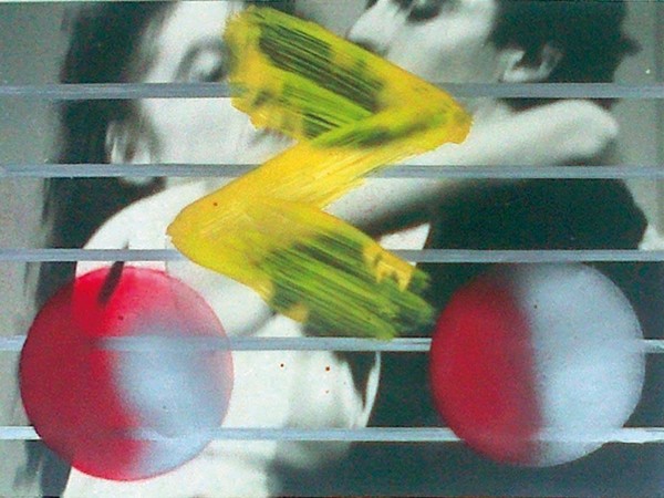 Enzo Minarelli, Senza titolo, tecnica mista, 1982