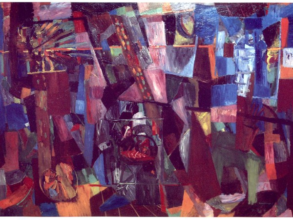 Bruno Cassinari: Apres midi a l'atelier, olio su tela, 1958 