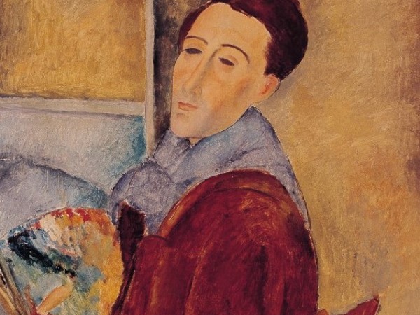 Amedeo Modigliani, Autoritratto, 1919, olio su tela, cm. 100x65. Courtesy MAC USP Collection