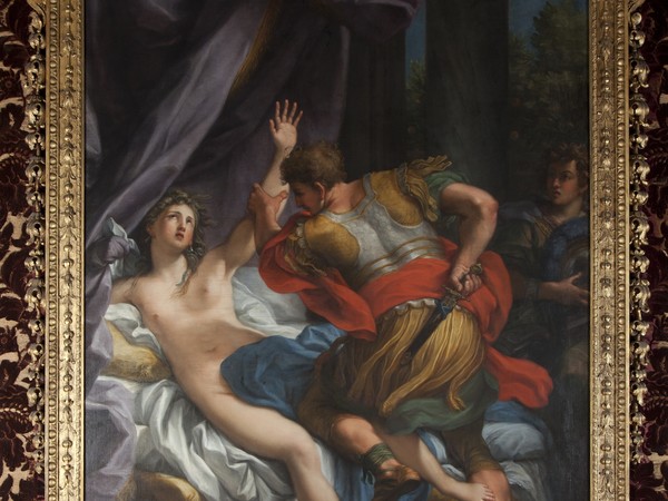  A. Procaccini, Tarquinio e Lucrezia, XVIII secolo. Olio su tela. Norfolk, Holkham Hall