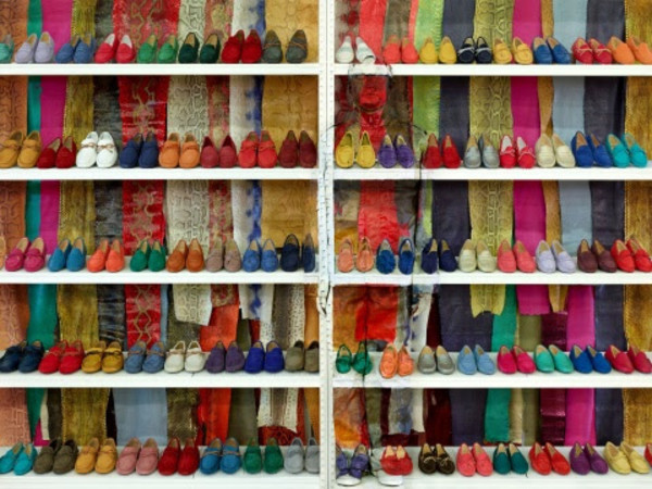 Liu Bolin, Scarpe