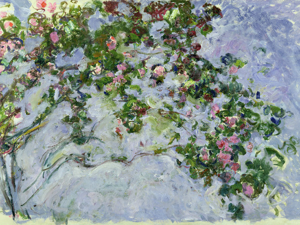 Claude Monet (1840 - 1926), Le rose, 1925-1926, Olio su tela, 130 x 200 cm, Parigi, Musée Marmottan Monet, Lascito Michel Monet, 1966 | © Musée Marmottan Monet, Paris / Bridgeman Images
