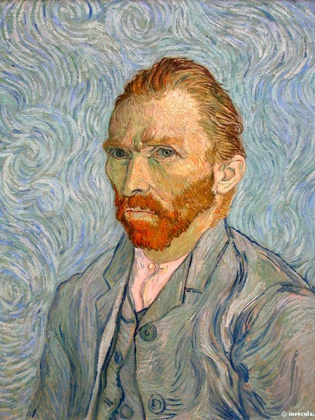 Vincent van Gogh, <em>Autoritratto</em>, 1889, Parigi, Musée d'Orsay, Olio su tela, 54 x 65 cm<br />