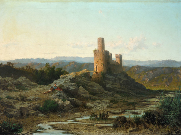 Alessandro La Volpe, Il Castello di Staggia, 1863 