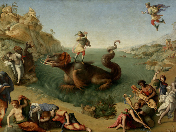 Liberazione di Andromeda, 1520 circa, Piero di Cosimo, Galleria degli Uffizi