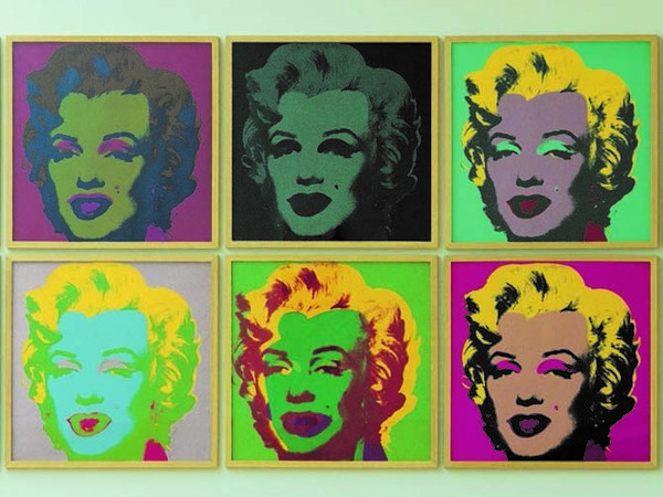 Andy Warhol, Marylin Monroe, 1967. Porfolio di 10, serigrafia, edizioni da 250. Collezione Lanfranchi, Celerina (CH)