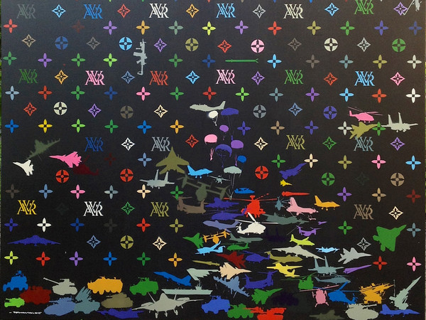 Farhan Siki, <em>Mur(war)kami</em>, 2015, 200 x 180 cm | Courtesy of Farhan Siki & Banca Generali Private Banking