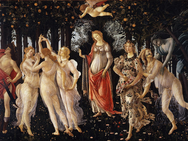 Sandro Botticelli, Allegoria della primavera, Galleria delle Statue e delle Pitture degli Uffizi, Inv. 1890 n. 8360
