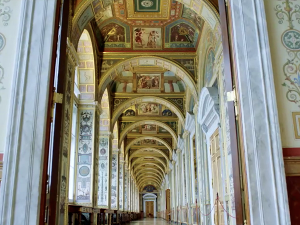 San Pietroburgo, Museo Statale dell'Ermitage, Logge di Raffaello, Still dal film Ermitage. Il Potere dell'Arte | Courtesy Nexo Digital