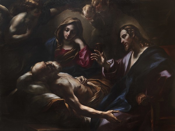 Giovanni Battista Benaschi, Morte di san Giuseppe, Inghilterra. Collezione privata