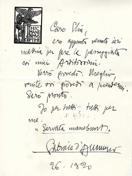 Le lettere di Frate Gabriel, Archivio di Stato, Terni