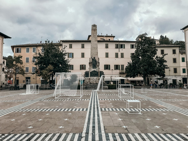 Autonomie Sensibili, installazione di OKS Architetti, Colle di Val d'Elsa