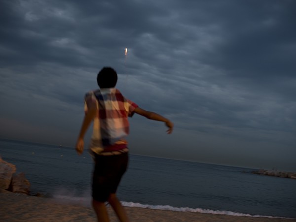 José Manuel Navia, Barcellona. Spiaggia nella notte di San Giovanni