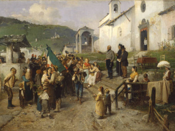 La partenza dei coscritti del 1866