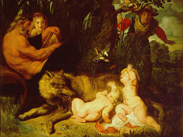 Romulus and Remus Suckled by the Wolf