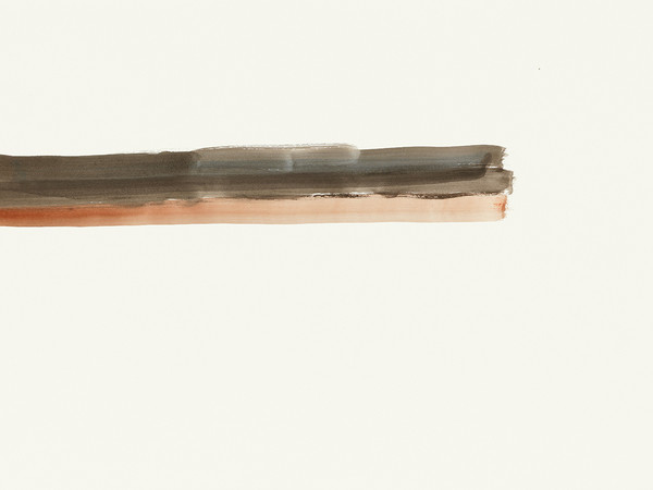 Silvia Bächli, Untitled, 2016. Gouache on paper, 44×62 cm.