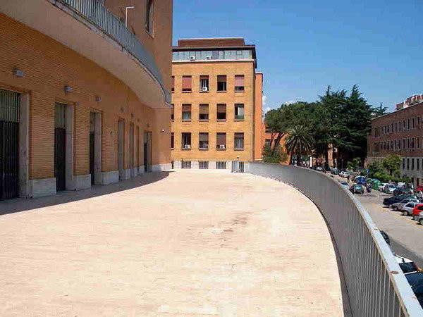 Mlac - Museo Laboratorio d'Arte Contemporanea, Roma, terrazza esterna