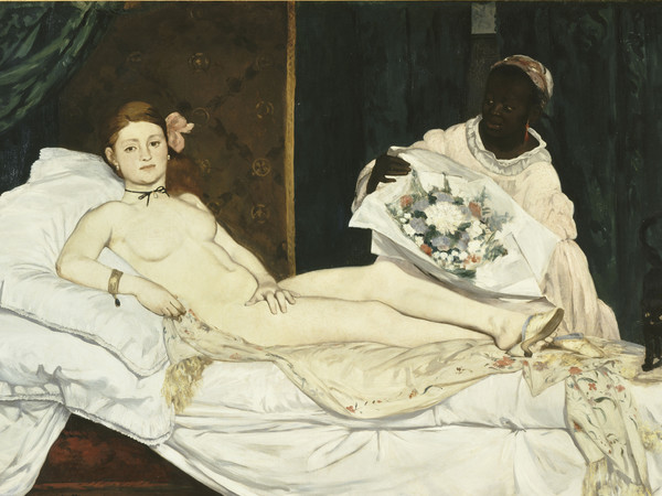 Édouard Manet, Olympia, 1863, olio su tela, 130x190 cm, Parigi, Musée d’Orsay