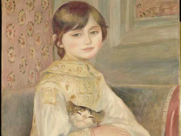 Pierre-Auguste Renoir, Julie Manet, anche detto Bambina con gatto, 1887