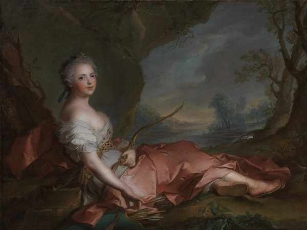 J-M. Nattier, Adelaide di Francia come Diana, 1745