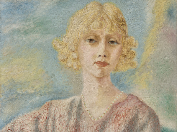 Alberto Savinio, Ritratto di Mademoiselle Parisis, 1929, Olio su tela | Courtesy ED Gallery Piacenza