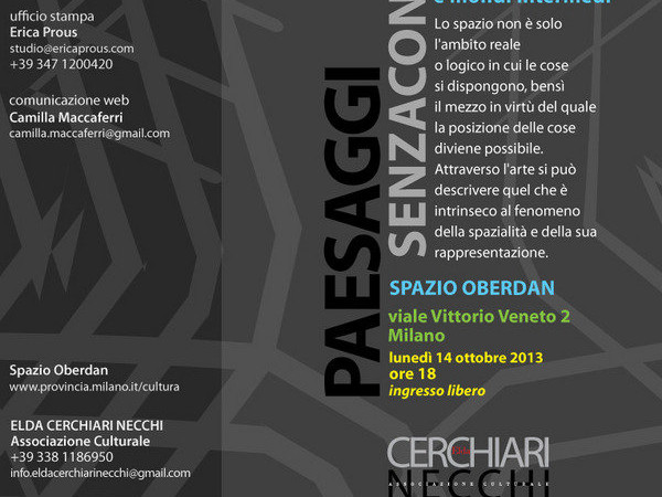 Paesaggi senza confini, Spazio Oberdan, Milano