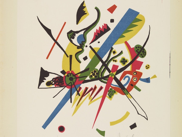 Vasilij Vasil’evič Kandinskij, Kleine Welten, 1922, Libro d’artista (12 tavole originali), 47 x 35 x 2 cm, Civica Biblioteca d’Arte Milano